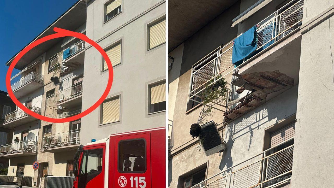 Livorno, si sfonda il balcone e precipita nel vuoto: morta una donna di 56 anni