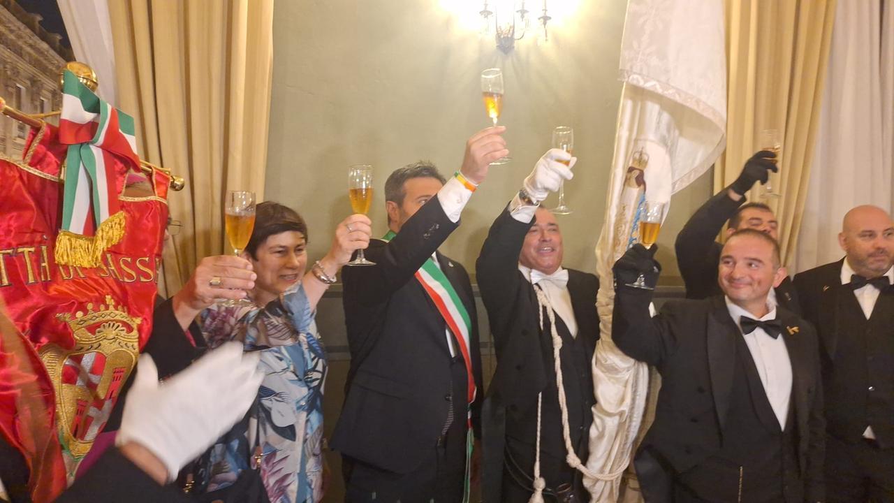 Sassari, a Palazzo di Città il rito dell’intregu: la Faradda entra nella fase finale
