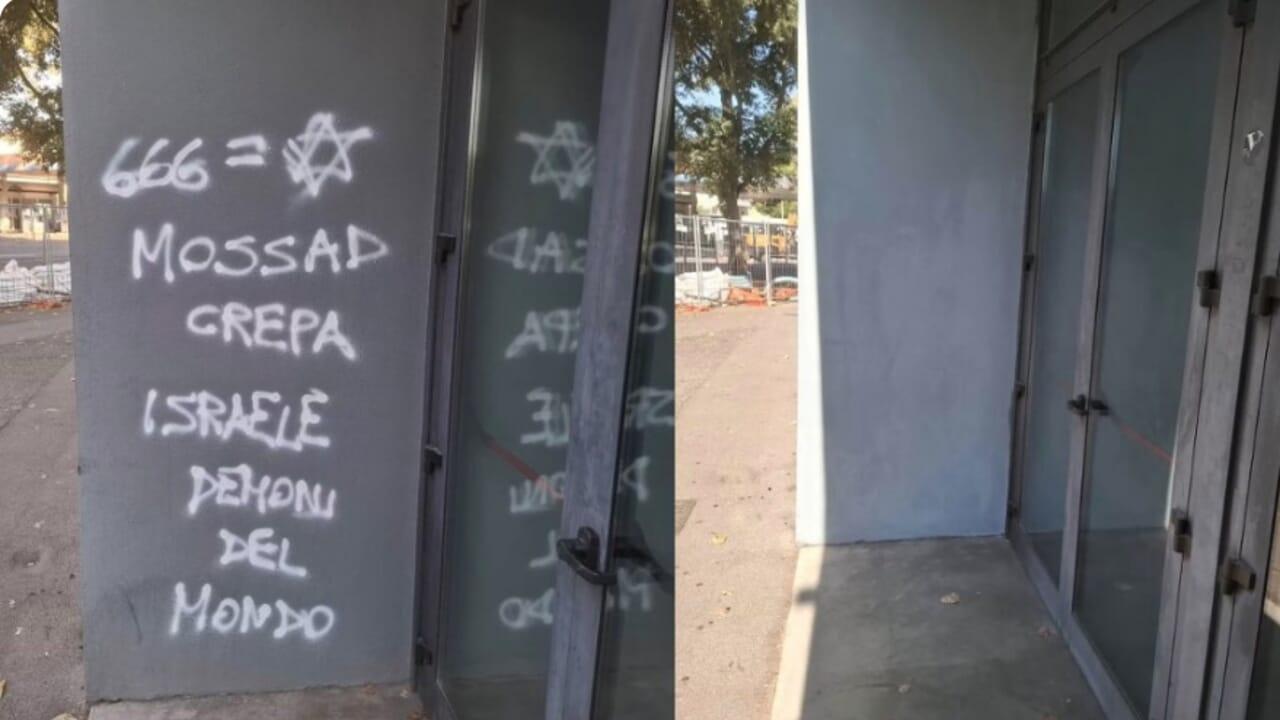Firenze, scritte antisemite al Memoriale delle Deportazioni