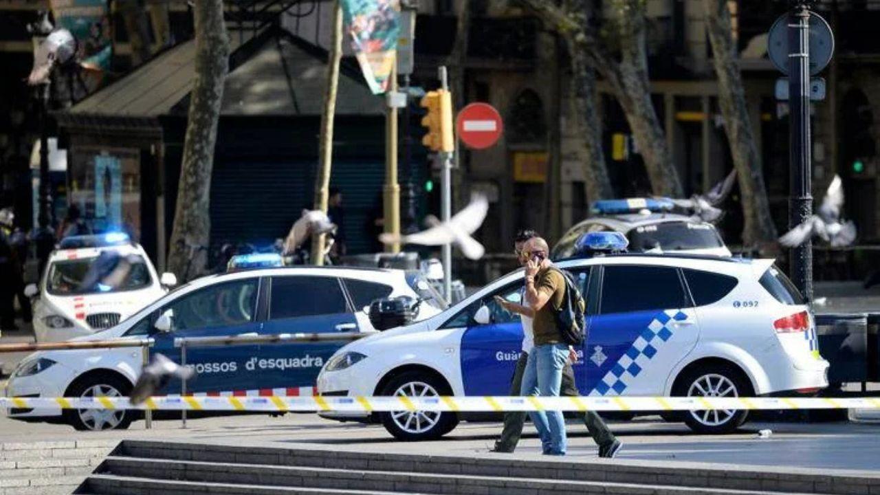 
	La polizia a Barcellona

