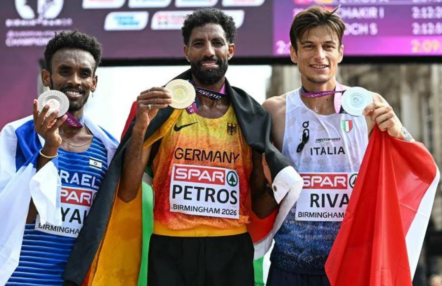 Europei Atletica, doppio argento per l’Italia nella maratona: Riva e squadra femminile sul podio