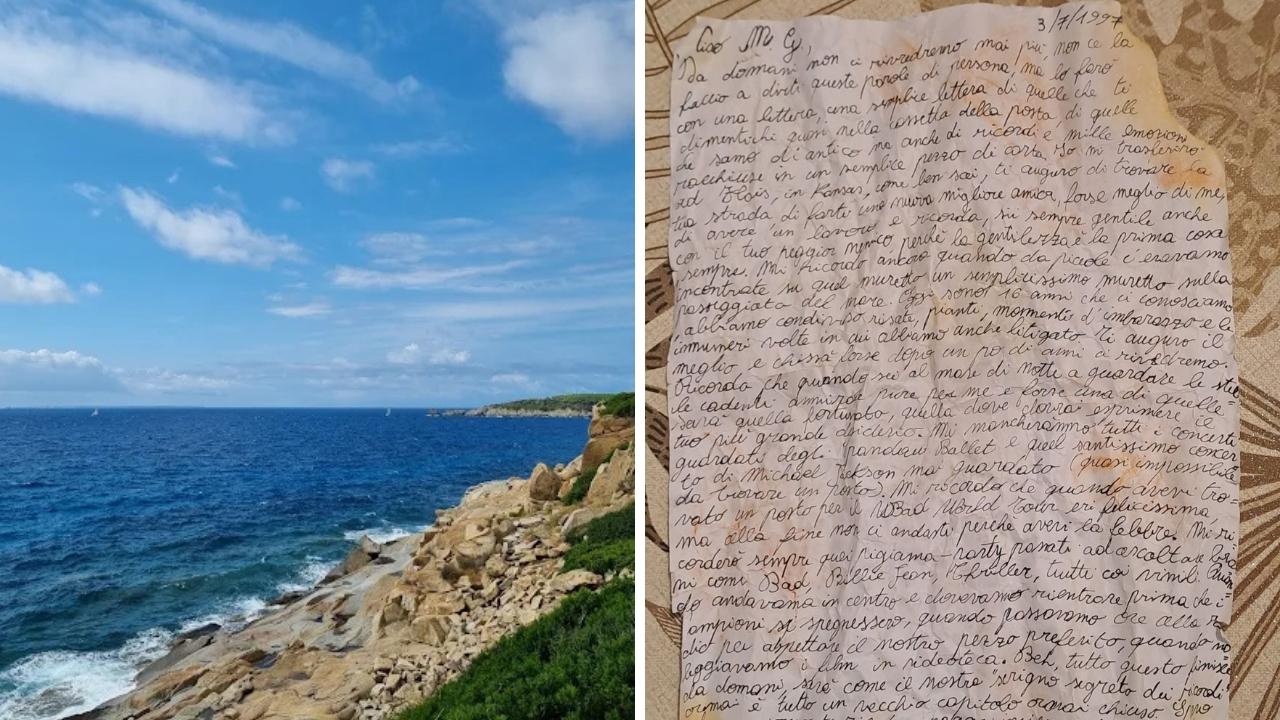 La scogliera di Seccheto e la lettera ritrovata