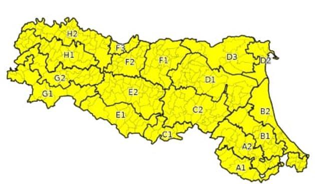 Dopo settimane di caldo arriva la pioggia: in Emilia Romagna scatta l’allerta gialla, ecco cosa aspettarsi