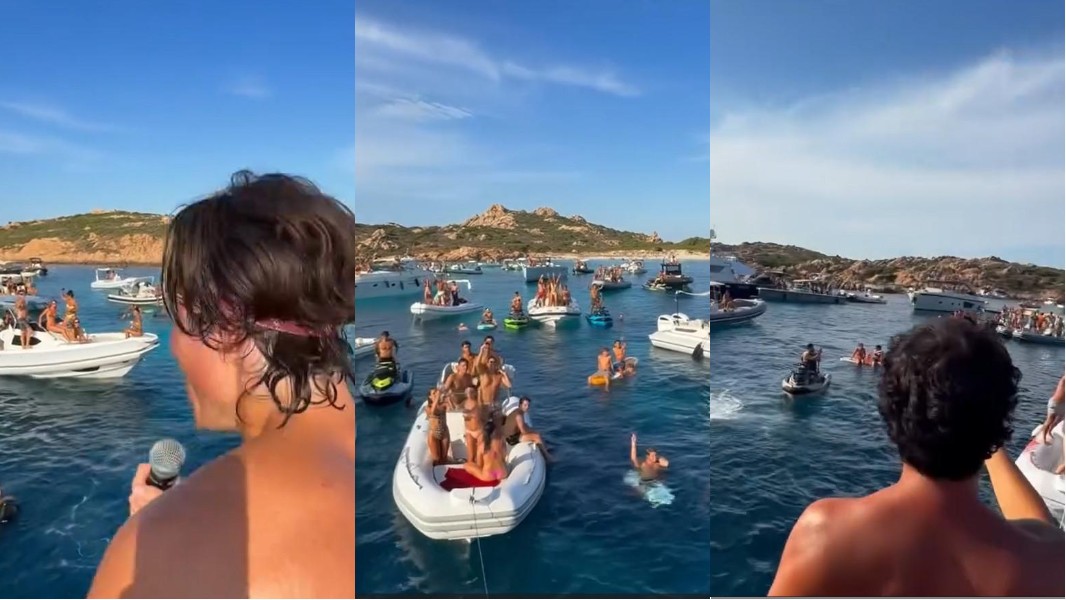Musica, imbarcazioni e party davanti all’isola di Mortorio: la zona a tutela integrale diventa una discoteca – VIDEO
