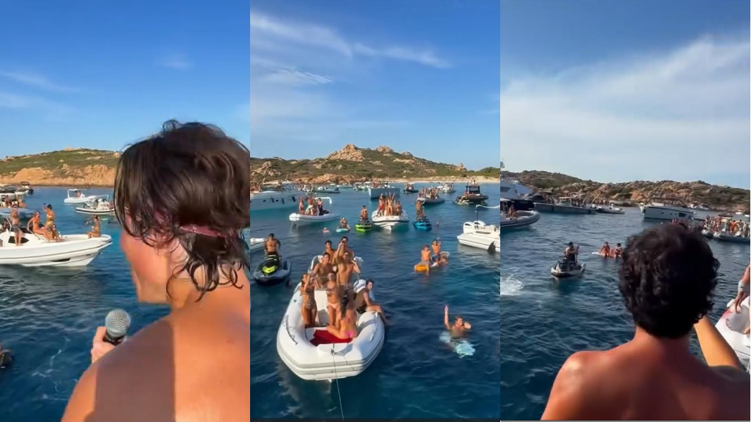Musica, imbarcazioni e party davanti all’isola di Mortorio: la zona a tutela integrale diventa una discoteca – VIDEO