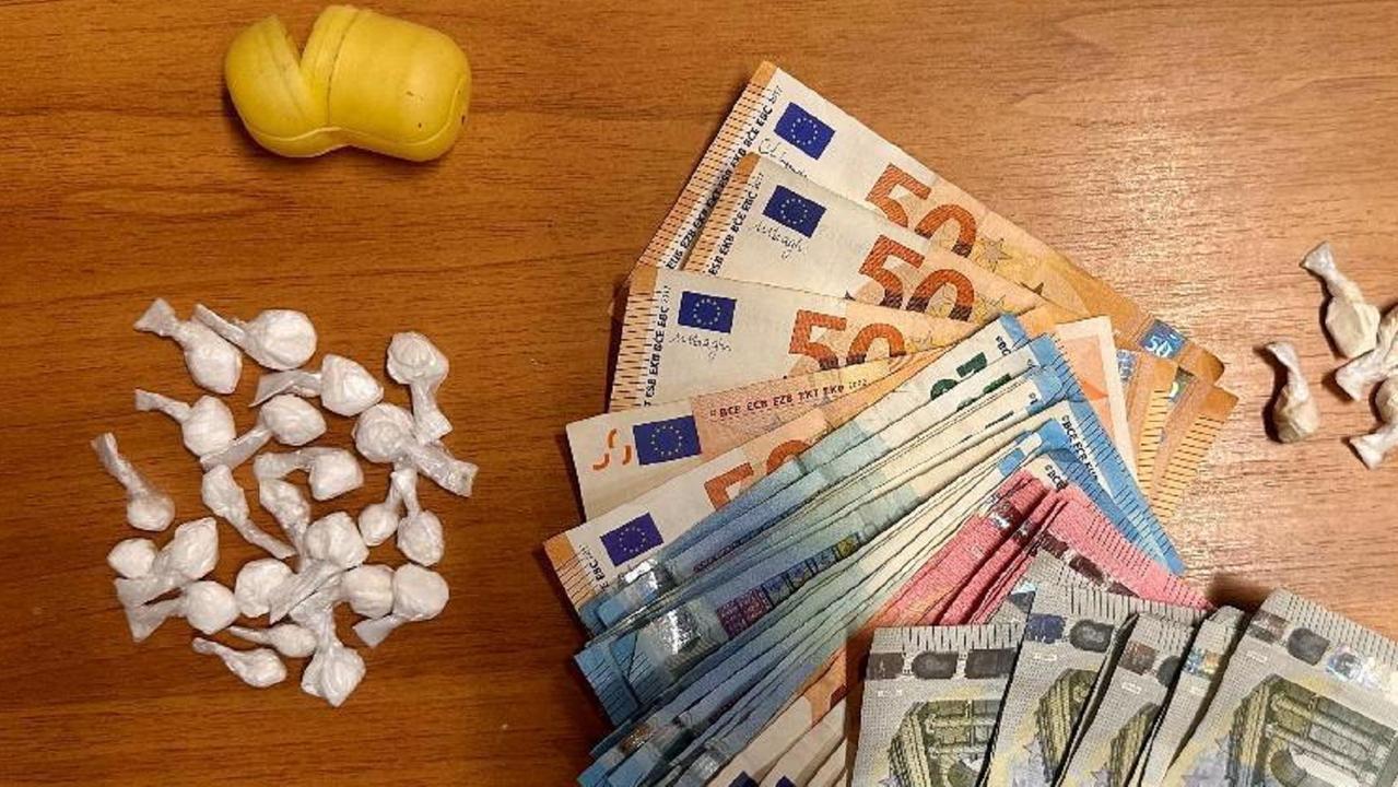 Un sequestro di soldi e cocaina analogo a quello di via Santa Giulia (foto d'archivio)