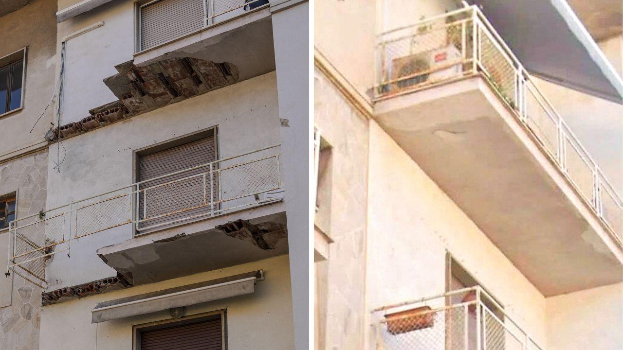 Morta nel crollo del balcone a Livorno, le ipotesi degli ingegneri: «Era ancorato soltanto a destra»