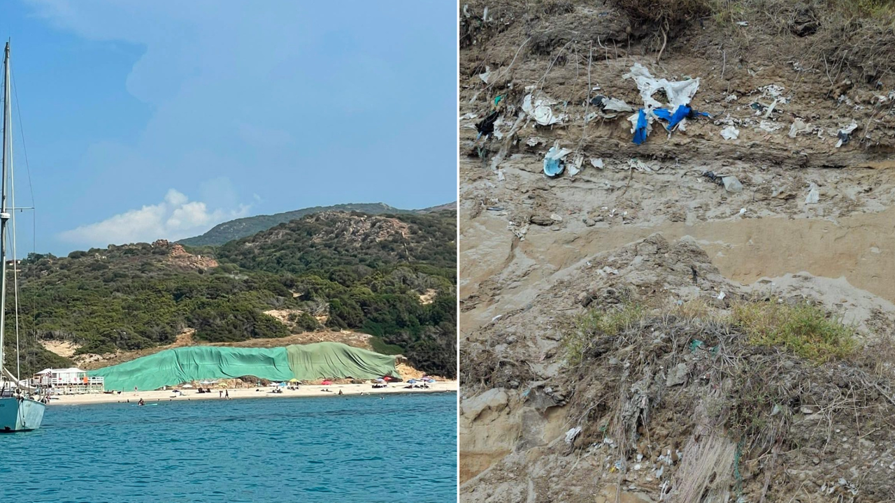 Maxi discarica abusiva in spiaggia, l’ex sindaco: «Ma quale bomba ecologica, sono solo alghe»