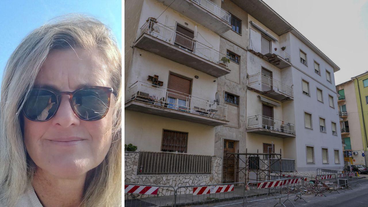 
	A sx la professoressa Roberta Celli,&nbsp;a dx&nbsp;la palazzina di via Bonomo (foto Stick)

