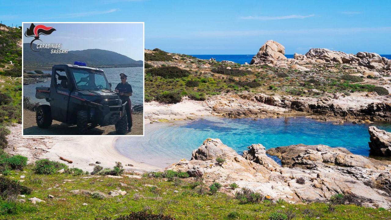 Asinara, col motoscafo nella baia vietata: i carabinieri multano un turista