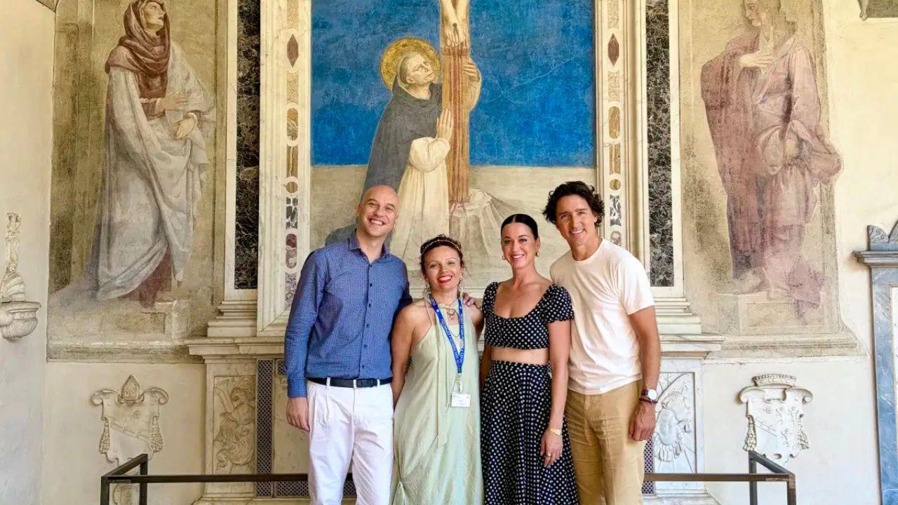 Katy Perry e Justin Trudeau a Firenze: visita privata al Museo di San Marco
