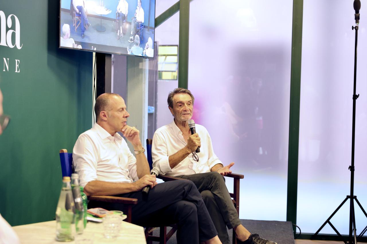 
	Un momento dell'incontro (foto Giannini)

