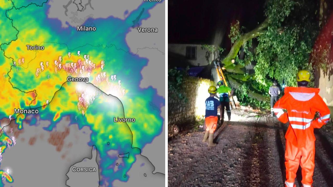 Maltempo in Toscana, ecco il secondo fronte temporalesco: le zone più a rischio – Diretta radar