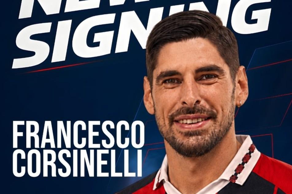 Torres, ora è ufficiale: in squadra c’è anche Francesco Corsinelli