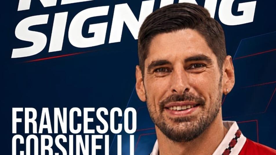 Torres, ora è ufficiale: in squadra c’è anche Francesco Corsinelli