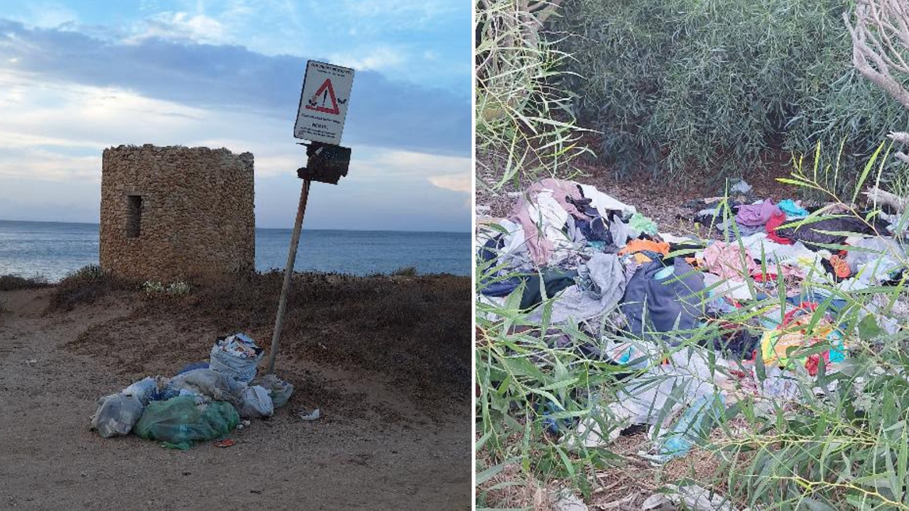 Platamona, rifiuti e degrado lungo la provinciale: «Situazione vergognosa» – VIDEO