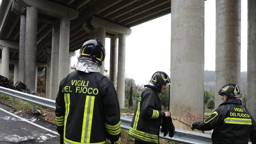 Uno dei viadotti dell’A1 fra Calenzano e Barberino