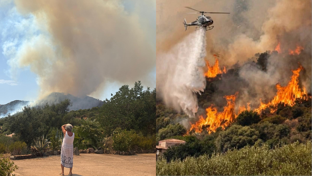 Incendio a Muravera, salvate due donne. La sindaca Mattana: «Per la nostra comunità una giornata dolorosa»