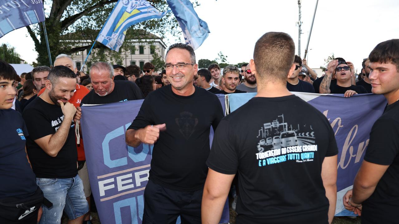 «Spal, vinciamo insieme». Portelli si gode il popolo biancazzurro e lancia il sogno