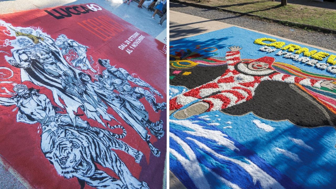 Lucca nel Guinness dei Primati: è sua l’infiorata più lunga del mondo. Superato il record di una città messicana – Video