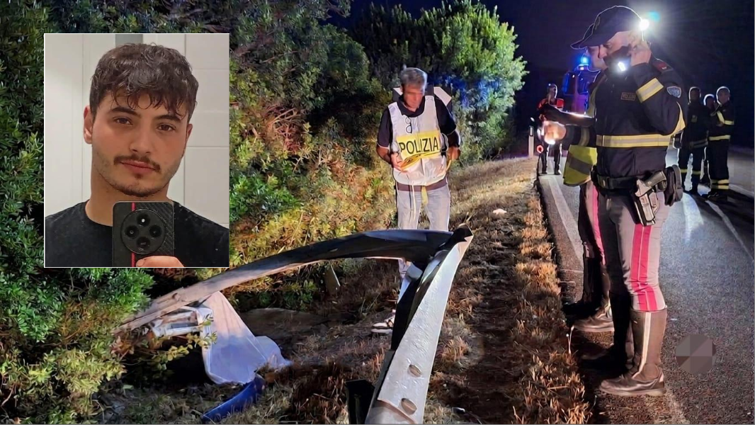 Lorenzo Del Giudice morto a 25 anni nell’incidente in moto, aveva perso entrambi i genitori