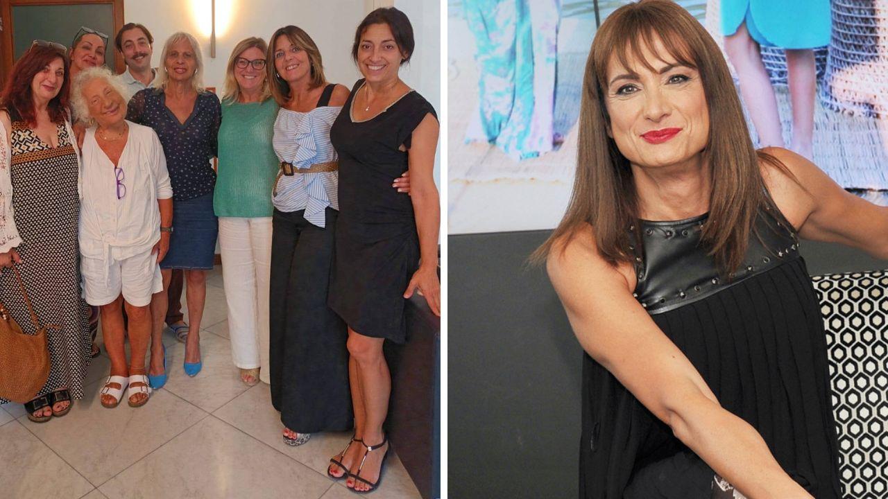 
	A dx&nbsp;Vladimir Luxuria, al centro della foto a sx&nbsp;Regina Satariano, la sindaca Serena Arrighi e Gea Dazzi assessora alla cultura

