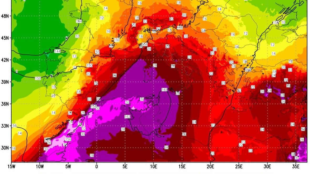 Meteo, in Sardegna torna il caldo rovente: da mercoledì temperature oltre i 40 gradi