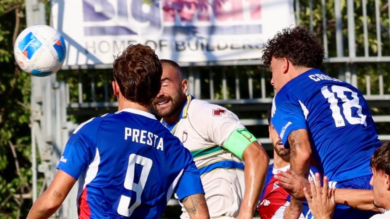 
	Il gol del pari di Croce (foto Fb FolGav)

