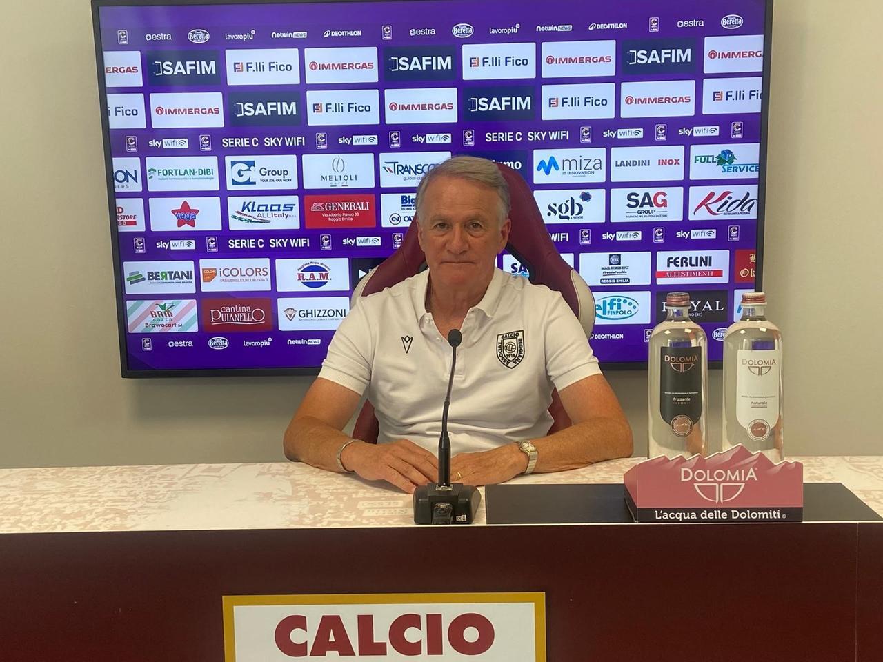 Reggiana-Ravenna, Tesser: «Tensione mista a emozione». Sulla formazione: «Un solo dubbio»