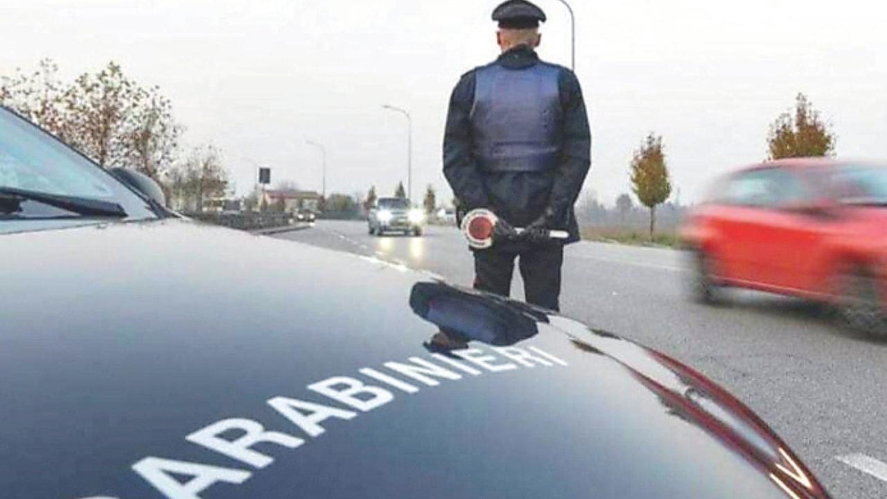 
	Un posto di blocco dei carabinieri (foto archivio)


