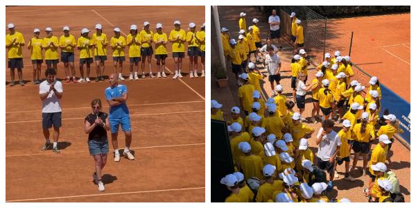 Estate coi fiocchi per il tennis a Serra: in mille al centro Fitp