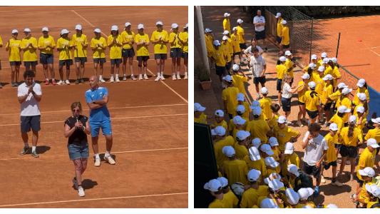 Estate coi fiocchi per il tennis a Serra: in mille al centro Fitp