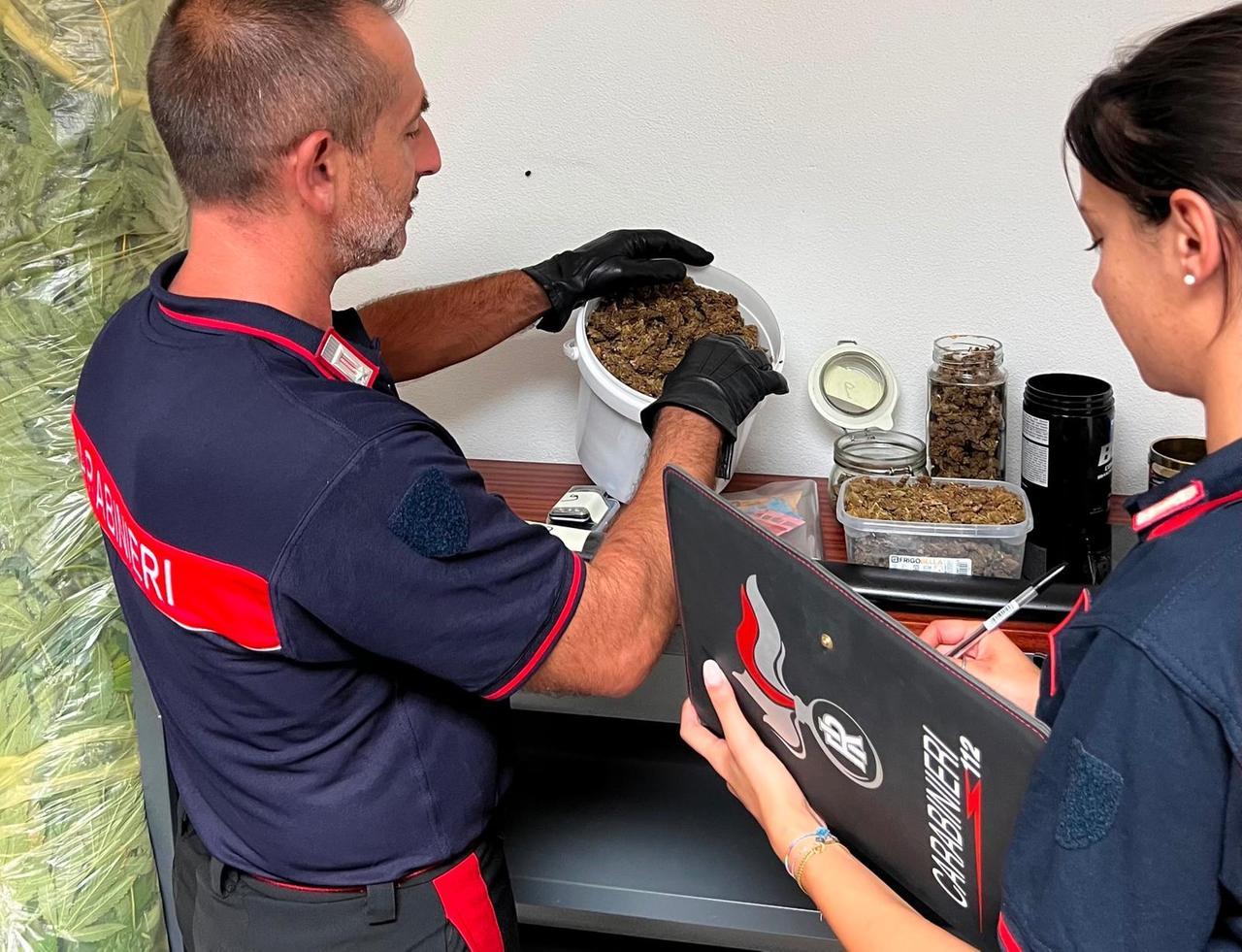 Droga e una katana in casa: arrestato