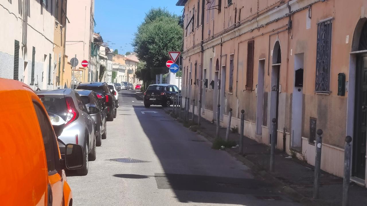 
	Il tratto di via del Vigna che va verso via Tiberio Scali

