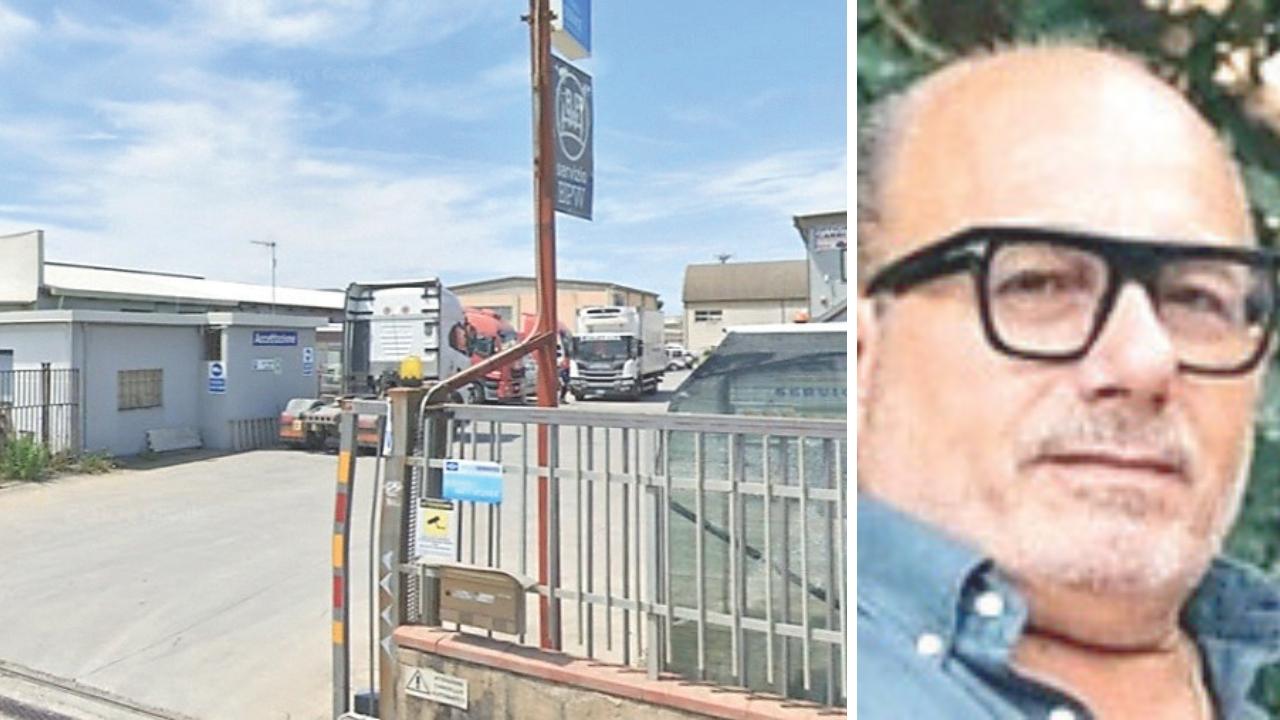 L'officina O.r.a. e la vittima, Maurizio Novelli, 66 anni