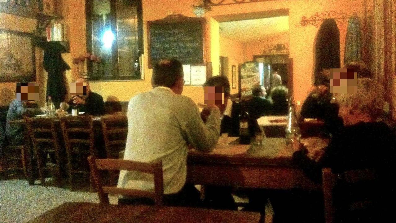 Il ristorante "Al Pallaio" di via del Corona