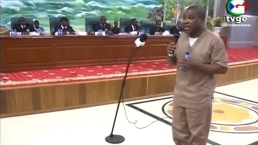 
	Un momento del processo nel 2019 a&nbsp;Fulgencio&nbsp;Obiang Eson

