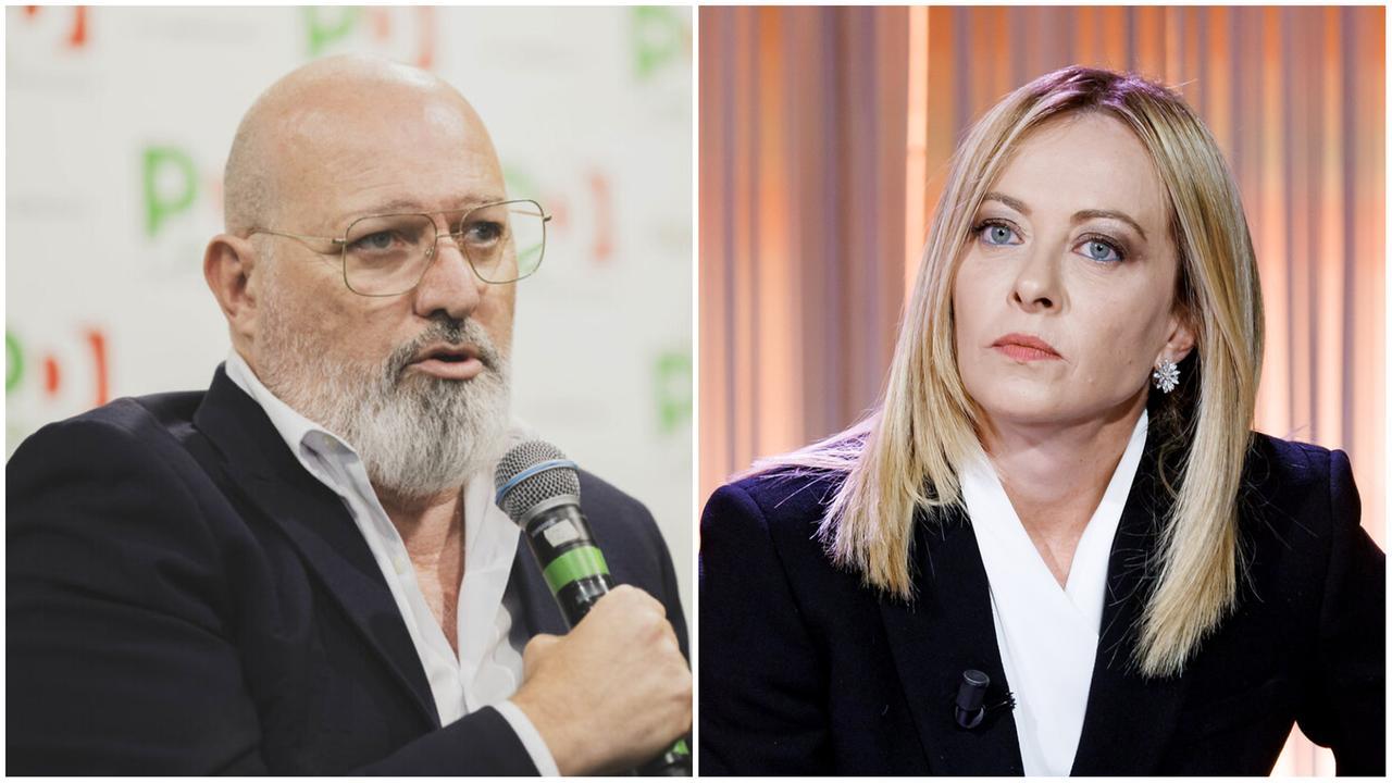 Meloni attacca Bonaccini: «Dice che chi vota a destra è ignorante». Lui replica: «Frasi decontestualizzate»