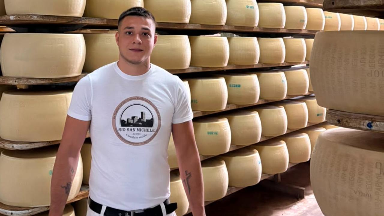 Il giovane casaro Ian Ambroci