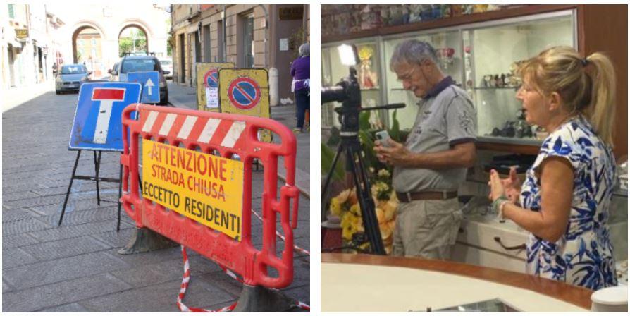 Cantiere di Porta Santa Croce, via Roma in allarme: «È già un deserto, così i reggiani non verranno più»