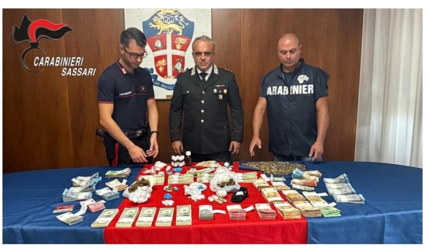 Blitz nel centro storico di Sassari: sei arresti e oltre 250 grammi tra cocaina, eroina e hascisc