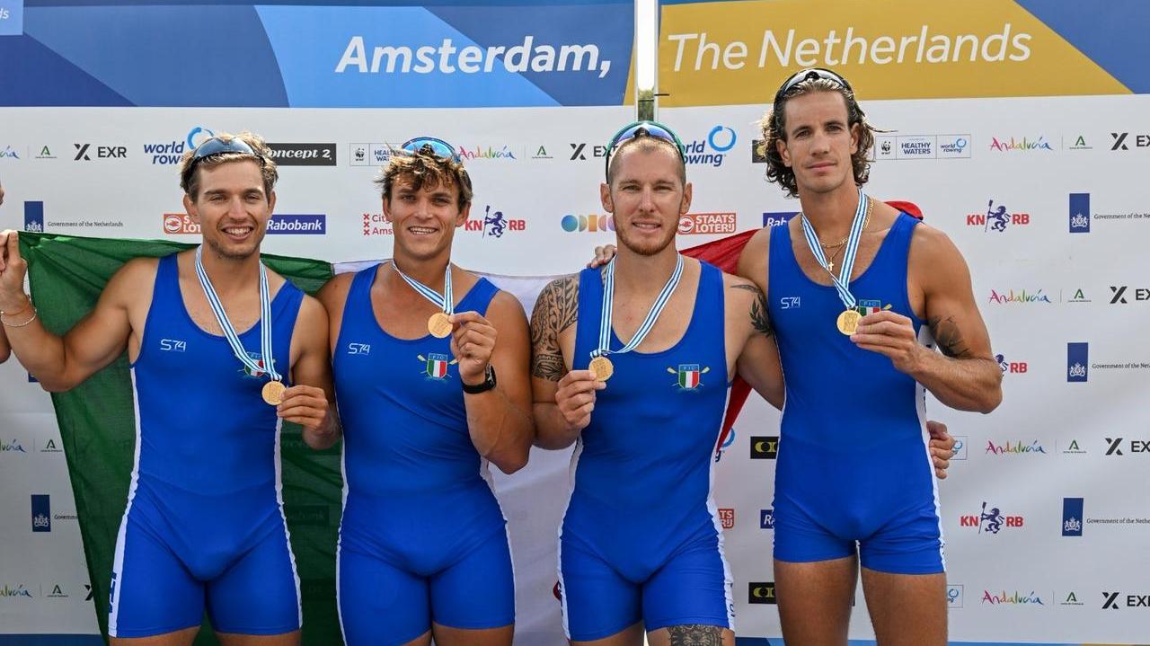 Rambaldi, è ancora oro mondiale: il ferrarese trionfa nel quattro di coppia