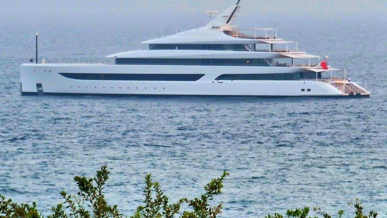Il super yacht Milky Way