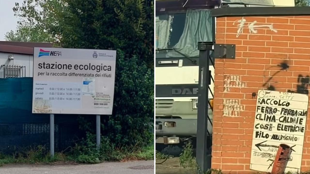 L’isola ecologica di Castelnuovo ha un’insolita “concorrenza”: il campo nomadi accanto