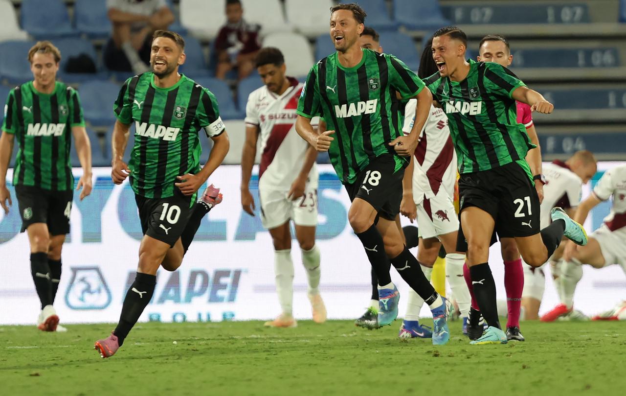 
	L'esultanza di Berardi dopo il gol al Torino

