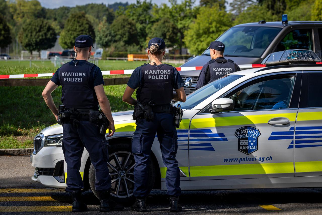 
	La polizia sul luogo della sparatoria

