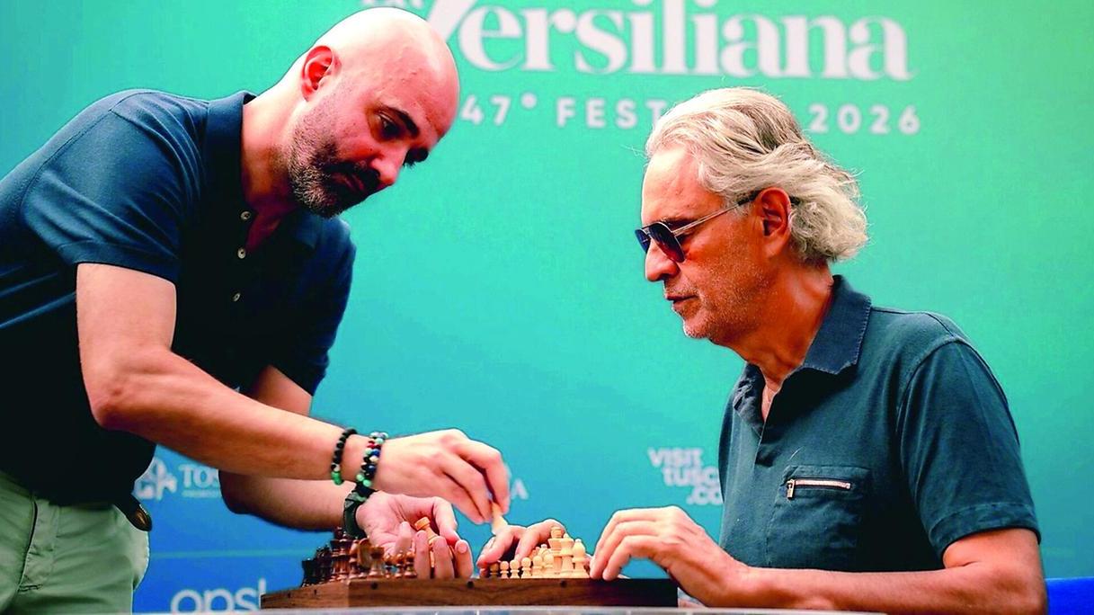 La partita a scacchi con Bocelli