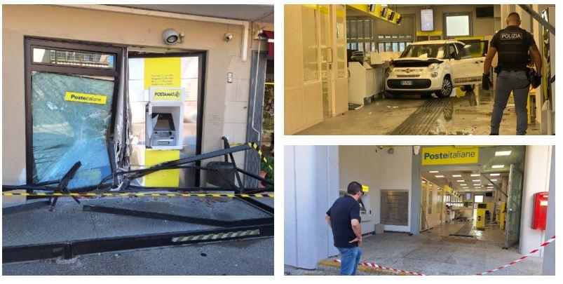 Poste nel mirino: autocarro come ariete contro l’ufficio di Massenzatico, poi a Rubiera. Scatta l’inseguimento con la polizia: ecco chi sono gli arrestati