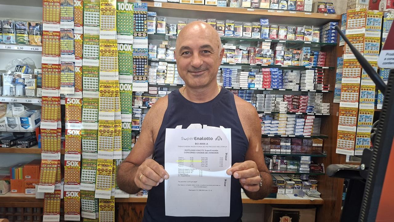 Reggio Emilia, vinti più di 25mila euro con il Superenalotto