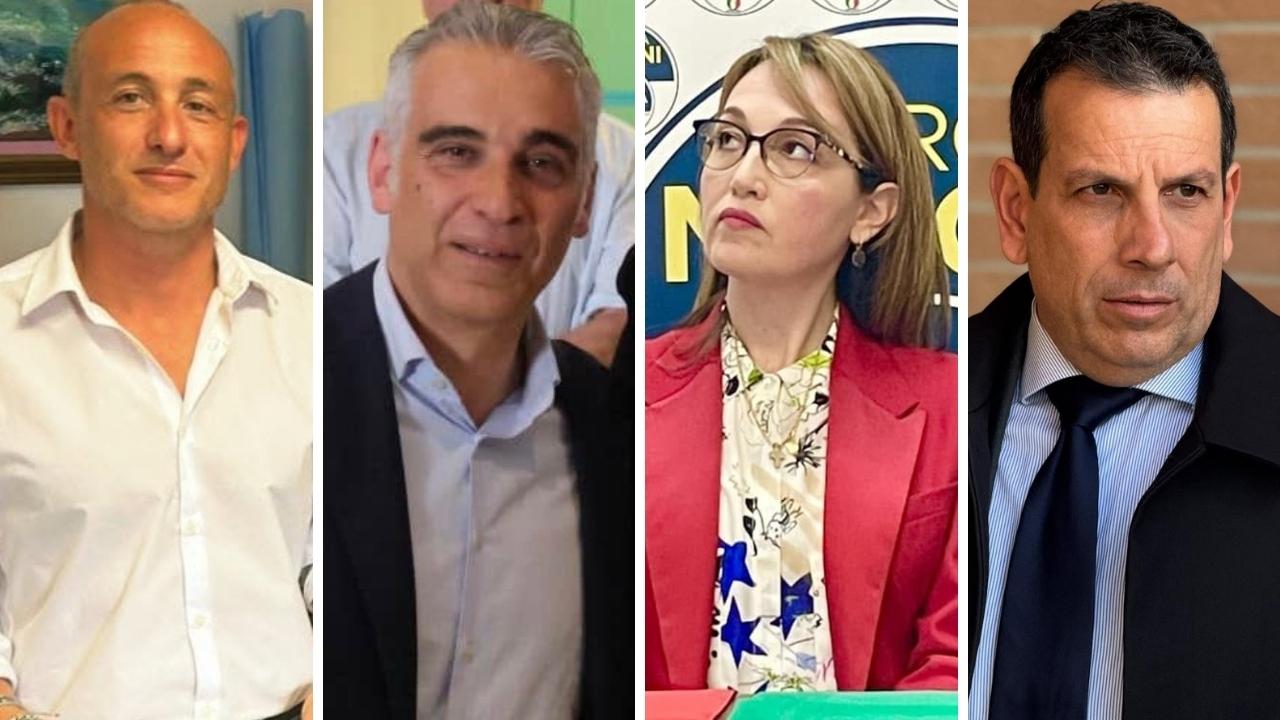 Da sinistra: Guidi, Petrucci, Bulleri e Latrofa